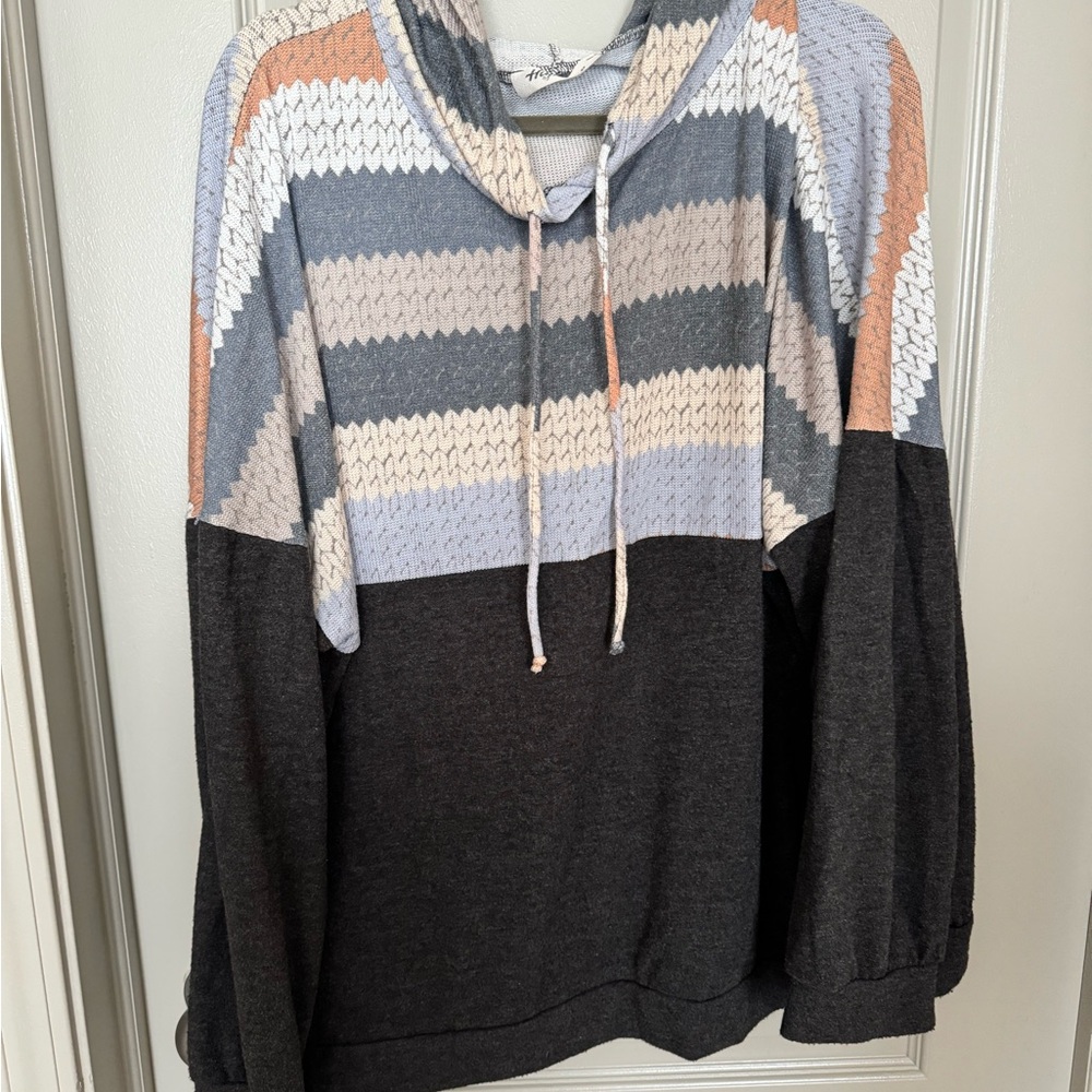 Haptics Aztec Print Hoodie